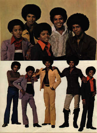 Funky picture of the Jackson Five